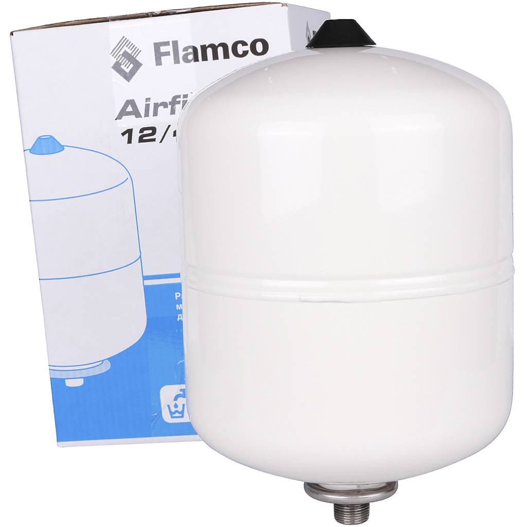 Расширительный бак Flamco Airfix R (водоснабжение) Airfix R 12/4,0 - 10bar. Фото 8
