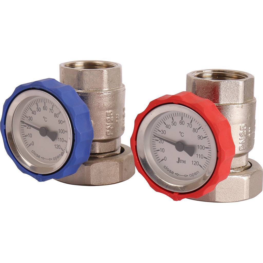 Насосная группа ROMMER RDG-0002 с термостатическим смесительным клапаном (20-4С) 1 без насоса. Фото 5