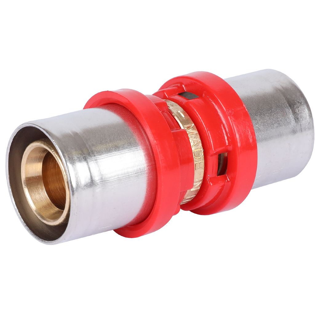 Муфта TIEMME 20x20 для металлопластиковых труб прессовой