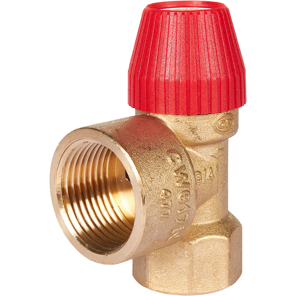 Клапан предохранительный для отопления STOUT 3 бар 3/4 x1 (477.232)