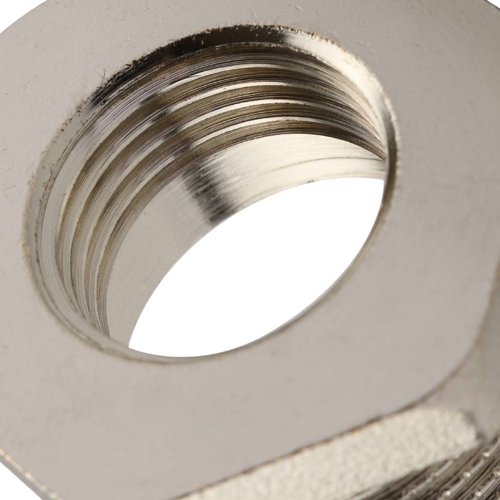 Футорка TIEMME НВ никелированная 1х1/2. Фото 3