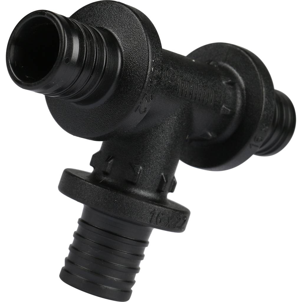 Тройник РЕХАУ RAUTITAN равнопроходной 16-16-16 PX. Фото 2