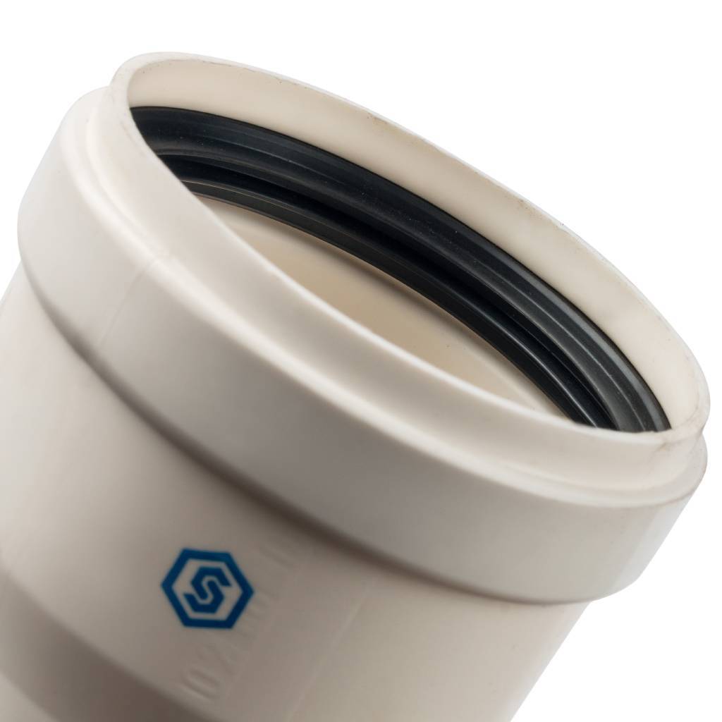 Конденсационная труба STOUT 250 мм DN80 м/п PP-FE. Фото 2