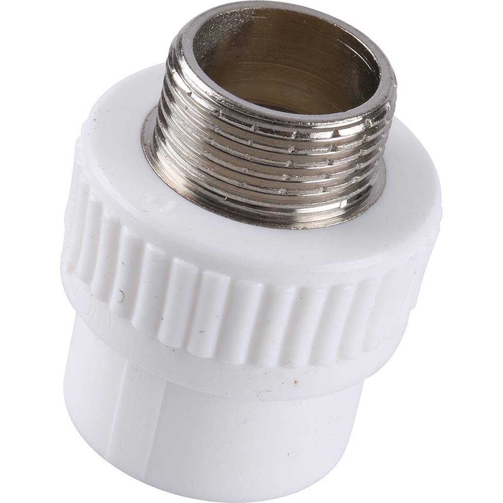Муфта комбинированная Kalde наружняя резьба 25x3/4 для полипропиленовых труб под сварку. Фото 4
