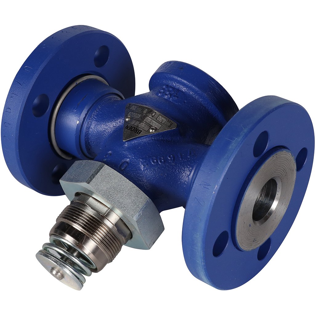 Клапан 2-х ходовой фланцевый БРОЕН M1F-FD-040. Фото 4