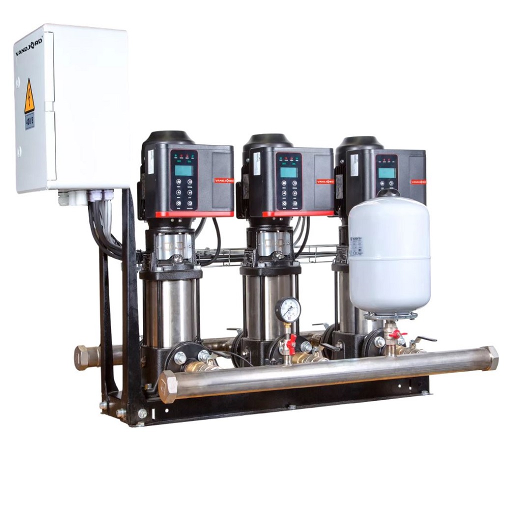 Установка повышения давления Vandjord Hydro-ME 3 G2-B-D-200-16-A. Фото 0