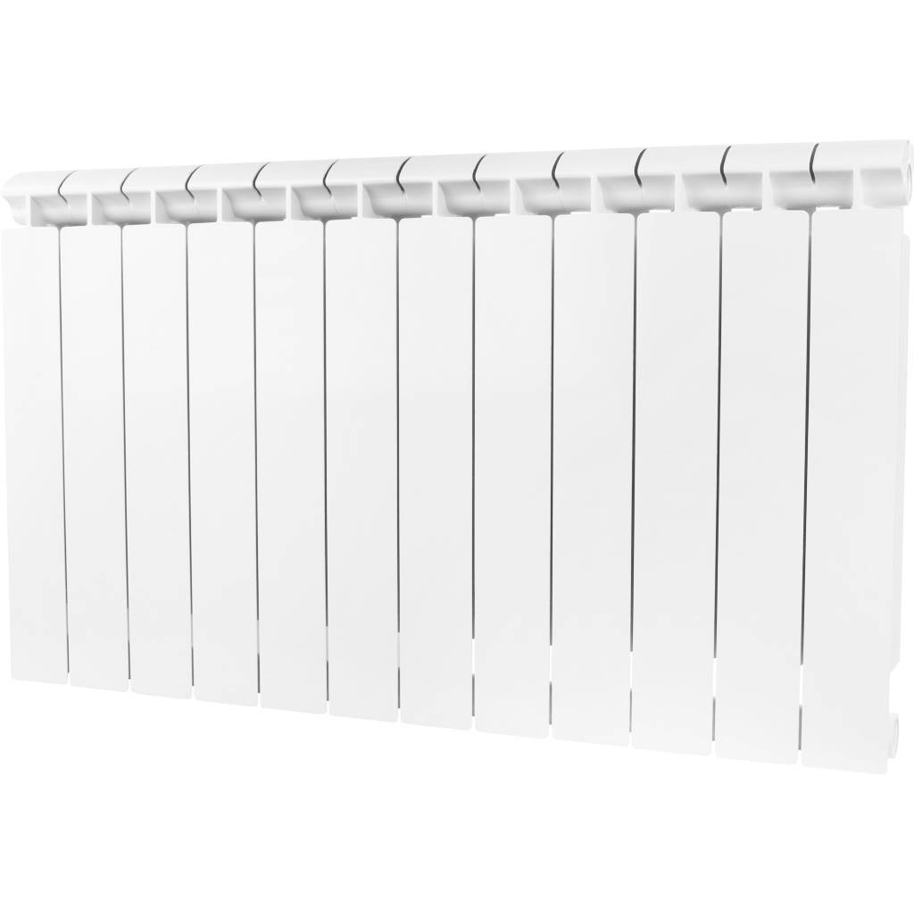 Радиатор биметаллический Global STYLE EXTRA 500 12 секций боковое подключение (белый RAL 9010)