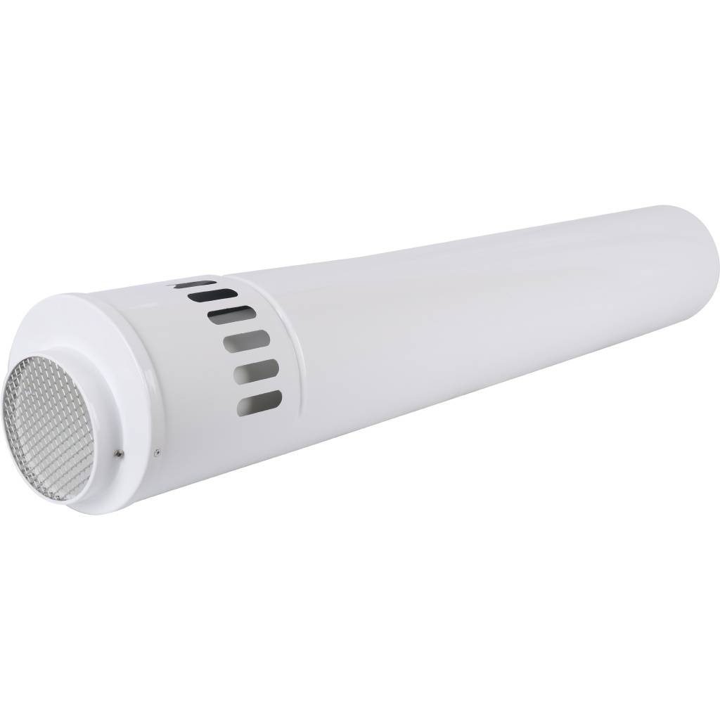 Горизонтальная коаксиальная труба Baxi с наконечником, диам. 110/160 мм, длина 1000 мм, НТ. Фото 0
