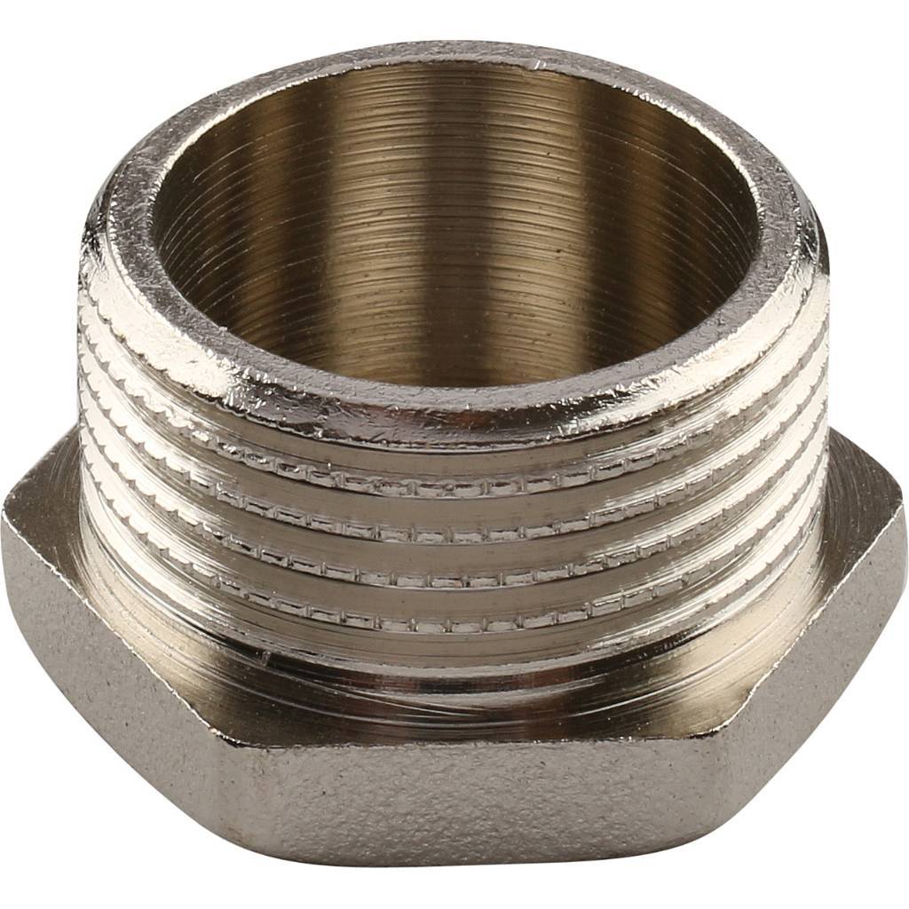Заглушка TIEMME НР никелированная 1 для стальных труб резьбовой