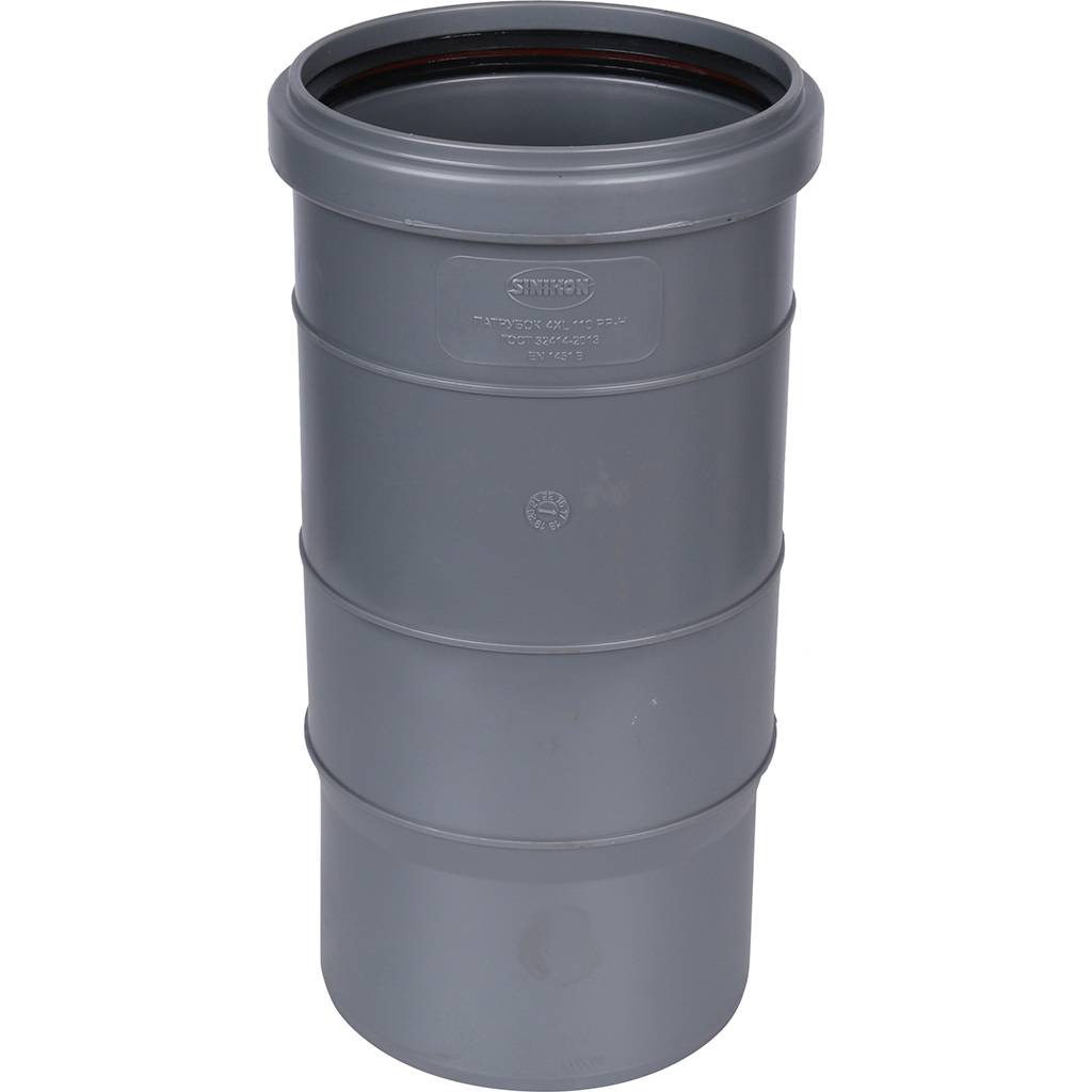 Компенсационный патрубок 50 канализационный. Патрубок pp-h сер б/н дн110 компенс в/к. Патрубок полипропиленовый раструбный. Патрубок компенсационный для канализации 110. Патрубок компенсационный 110.