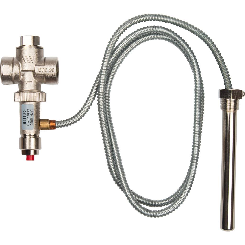 Защитный клапан от перегрева твердот. котла Watts STS 20 1.3м