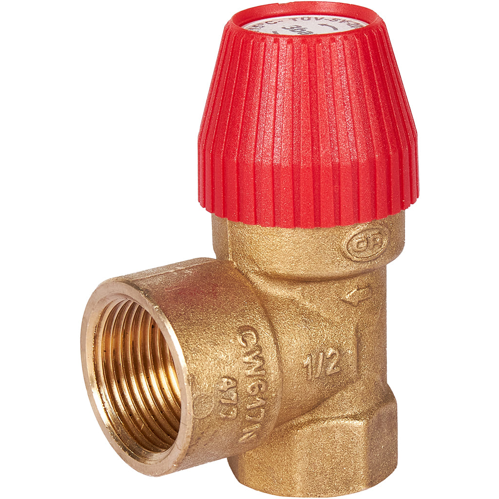 Клапан предохранительный для отопления STOUT 3 бар 1/2x3/4 (477.132)