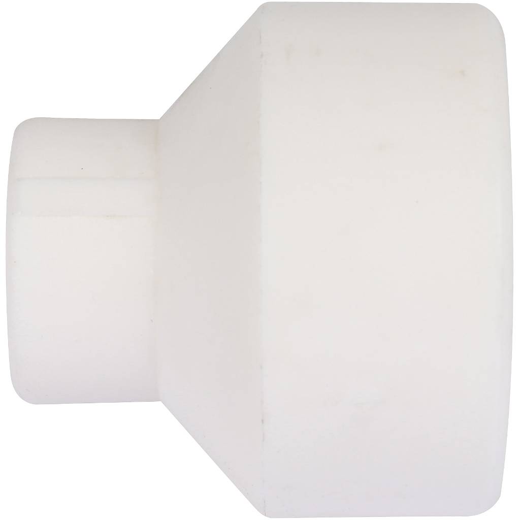 Муфта переходная Kalde 63x20 для полипропиленовых труб под сварку (цвет белый). Фото 1