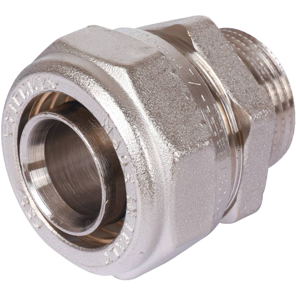 Муфта TIEMME с наружной резьбой (32х3.0х1) для металлопластиковых труб винтовой