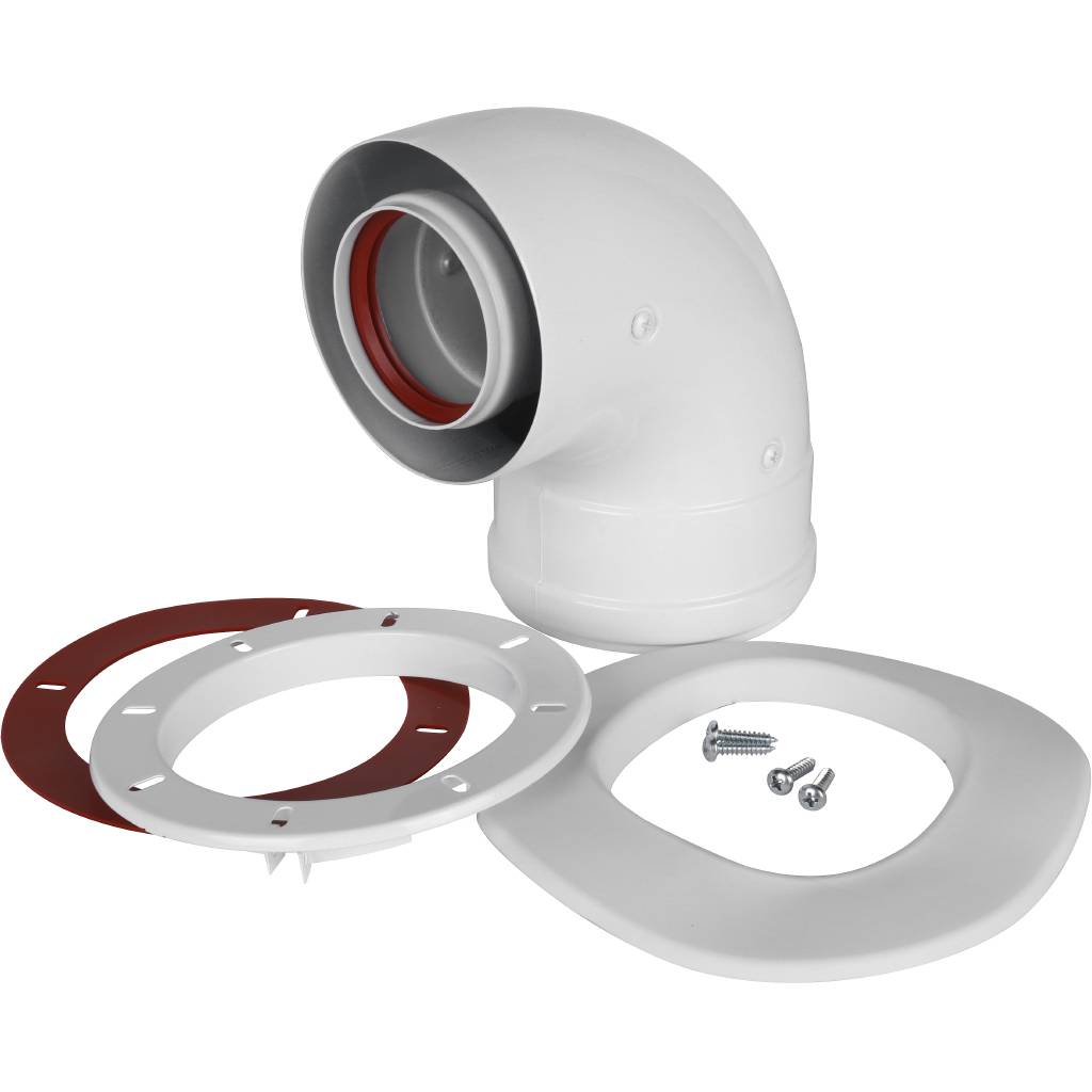 Коаксиальный отвод Baxi 90° для котлов ECO Classic, диам. 60/100 мм