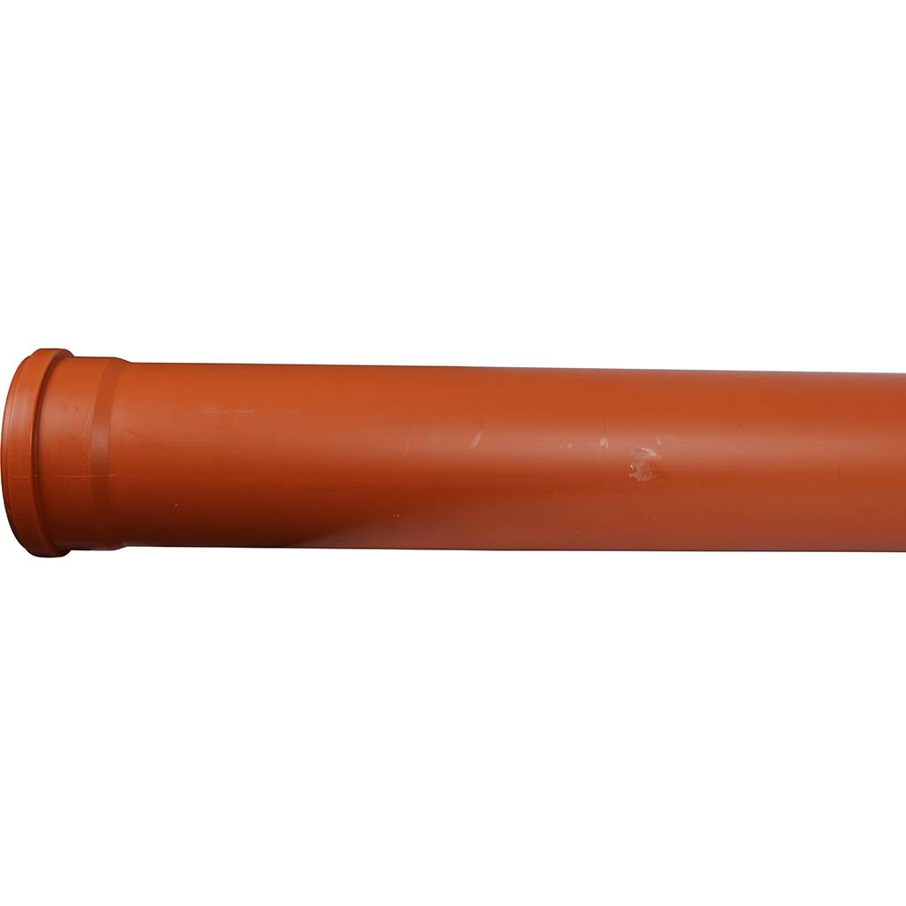 Sinikon НПВХ Труба для нар. канализации D 160 x 4,0 SN4 (Длина: 2000 мм). Фото 1