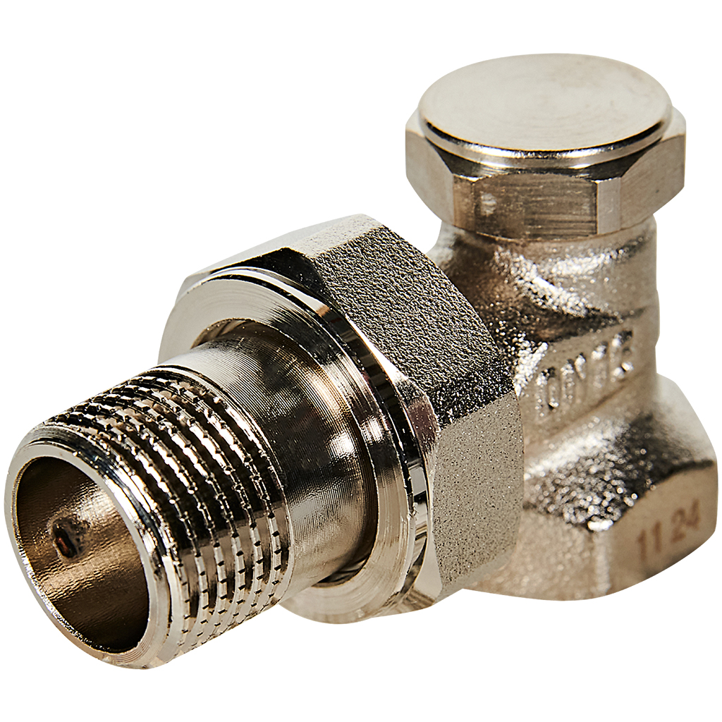 Клапан запорно-балансировочный ROMMER RVL-0002-100015 угловой 1/2