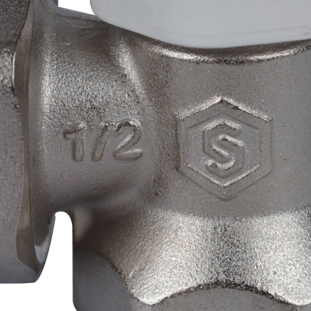 Клапан запорно-балансировочный угловой STOUT SVL 1/2 (с дополнительным уплотнением). Фото 6