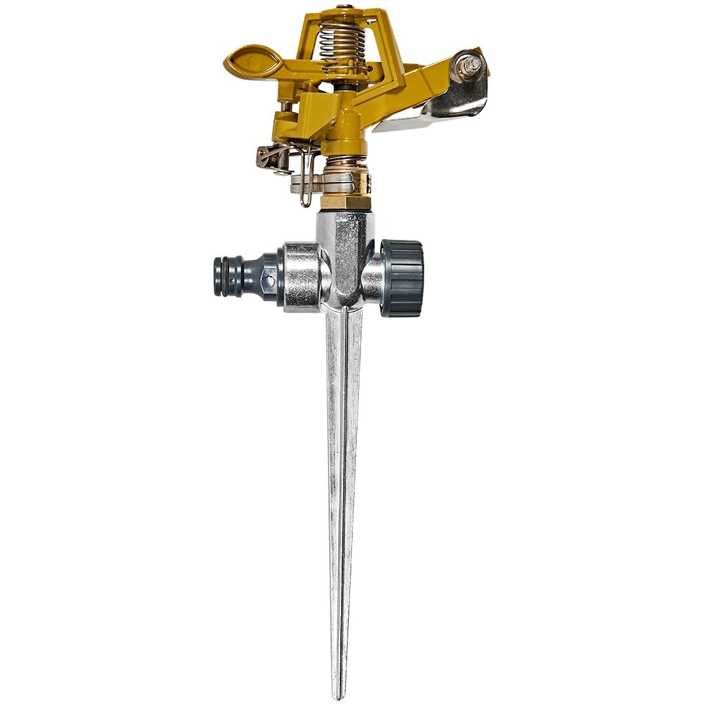 Разбрызгиватель импульсный BELAMOS метал, пика. Фото 1