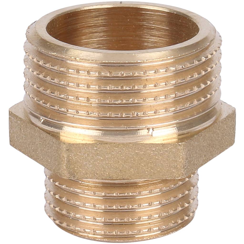 Ниппель HH TIEMME 3/4х1/2 для стальных труб резьбовой. Фото 2