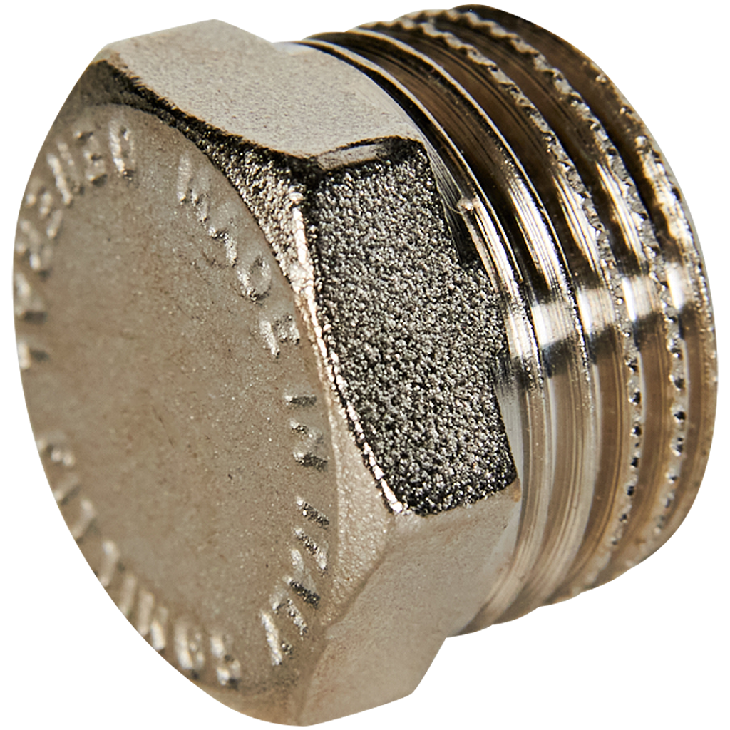 Заглушка STOUT НР никелированная 1/2