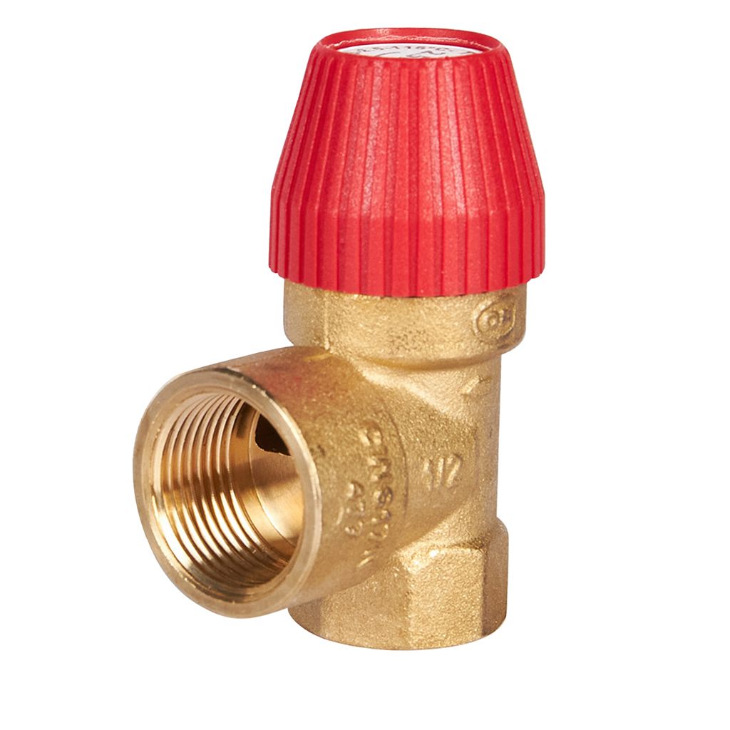 Клапан предохранительный для отопления STOUT 2.5 бар 1/2x3/4 (477.127)