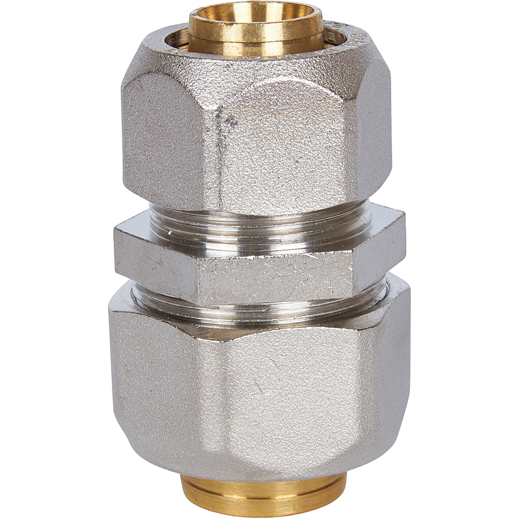 Муфта STOUT соединительная переходная 32x26 для металлопластиковых труб винтовой