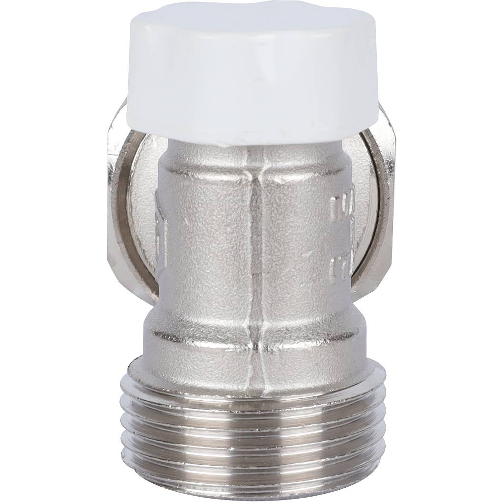 Клапан запорно-балансировочный угловой STOUT SVL 1/2 х 3/4 ЕК. Фото 3