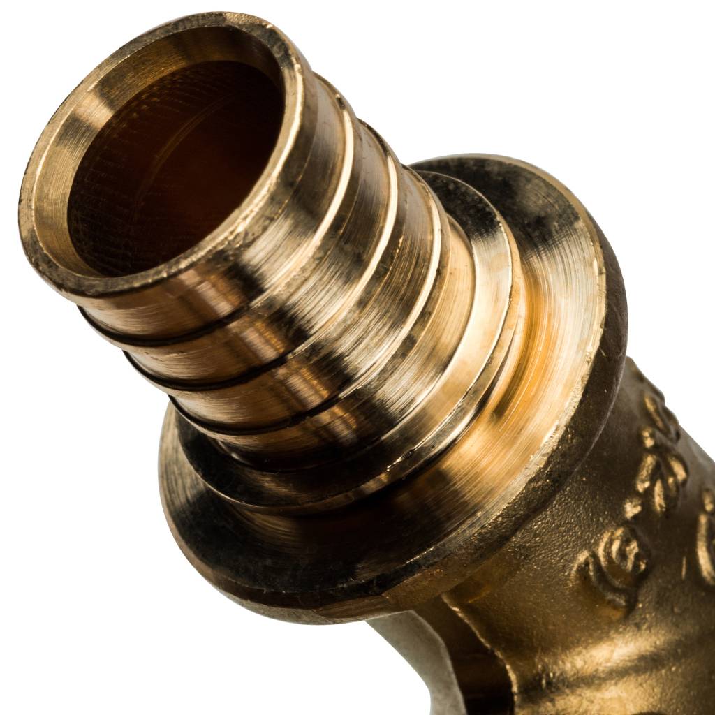 Угольник STOUT 90° 20 для труб из сшитого полиэтилена аксиальный. Фото 3