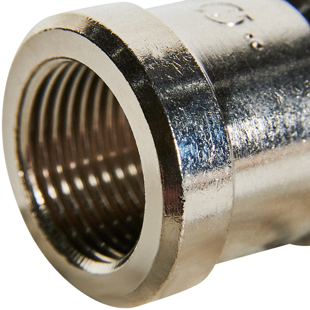 Муфта STOUT ВВ никелированная 3/8. Фото 1