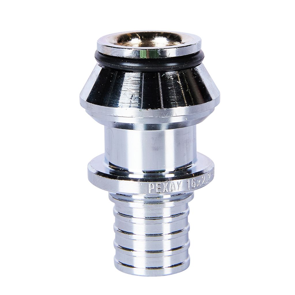 Переходник РЕХАУ на евроконус 16-G 3/4 для труб из сшитого полиэтилена аксиальный