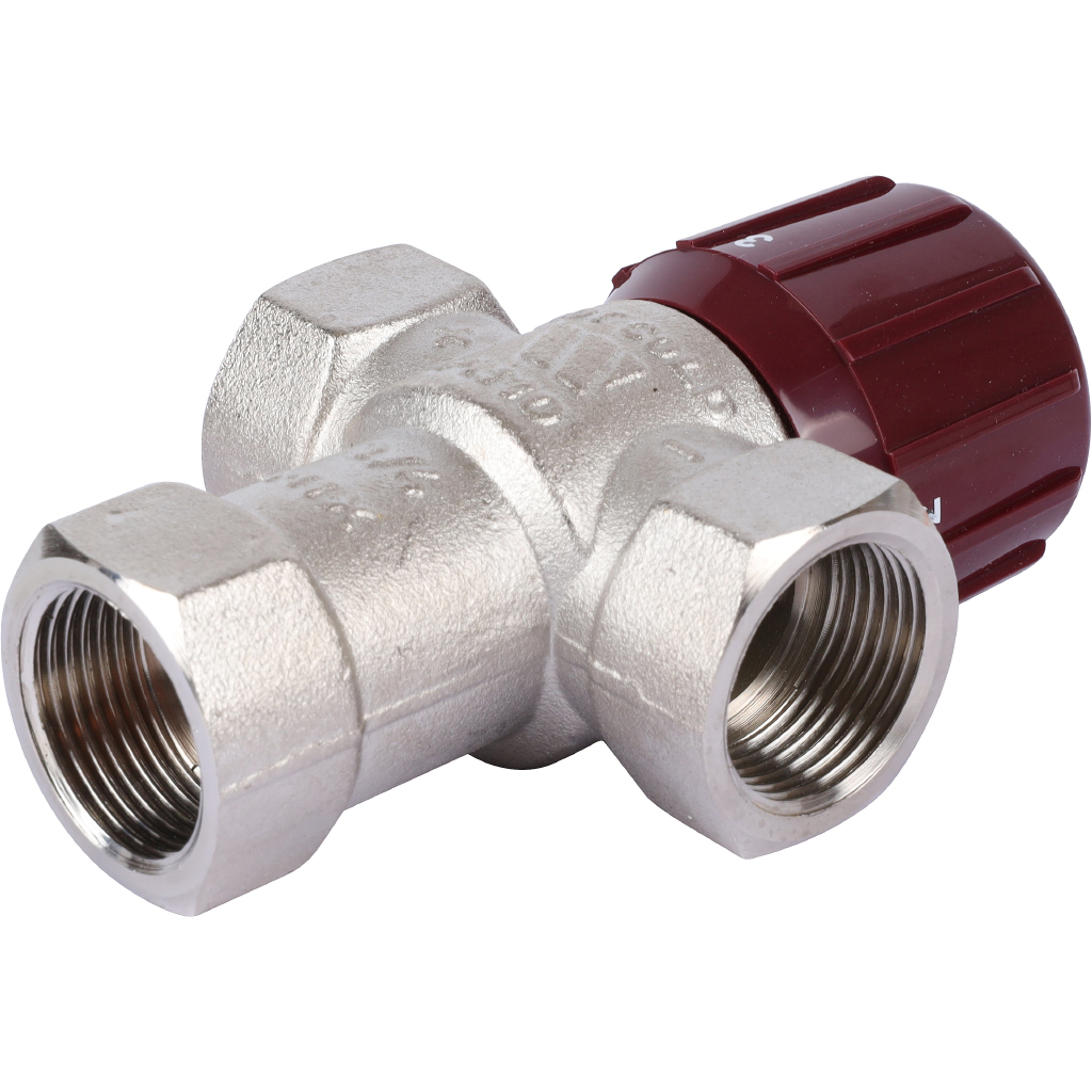 Термостатический смесительный клапан Watts AM6110C34 3/4 AQUAMIX 32-50C. Фото 4