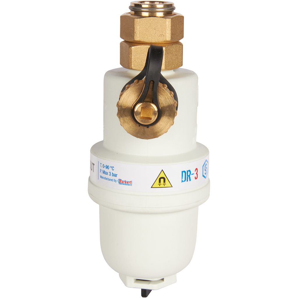 Фильтр -шламоотделитель с магнитом для настенных котлов STOUT G 3/4M-G 3/4RN-G 3/4M,. Фото 1