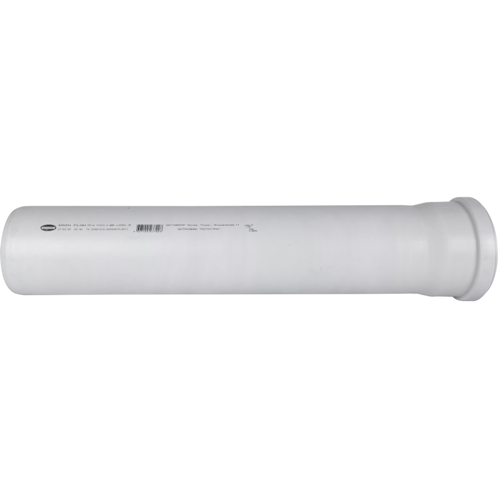Труба Sinikon Rain Flow D 110 x 3,4 SN4 500 м