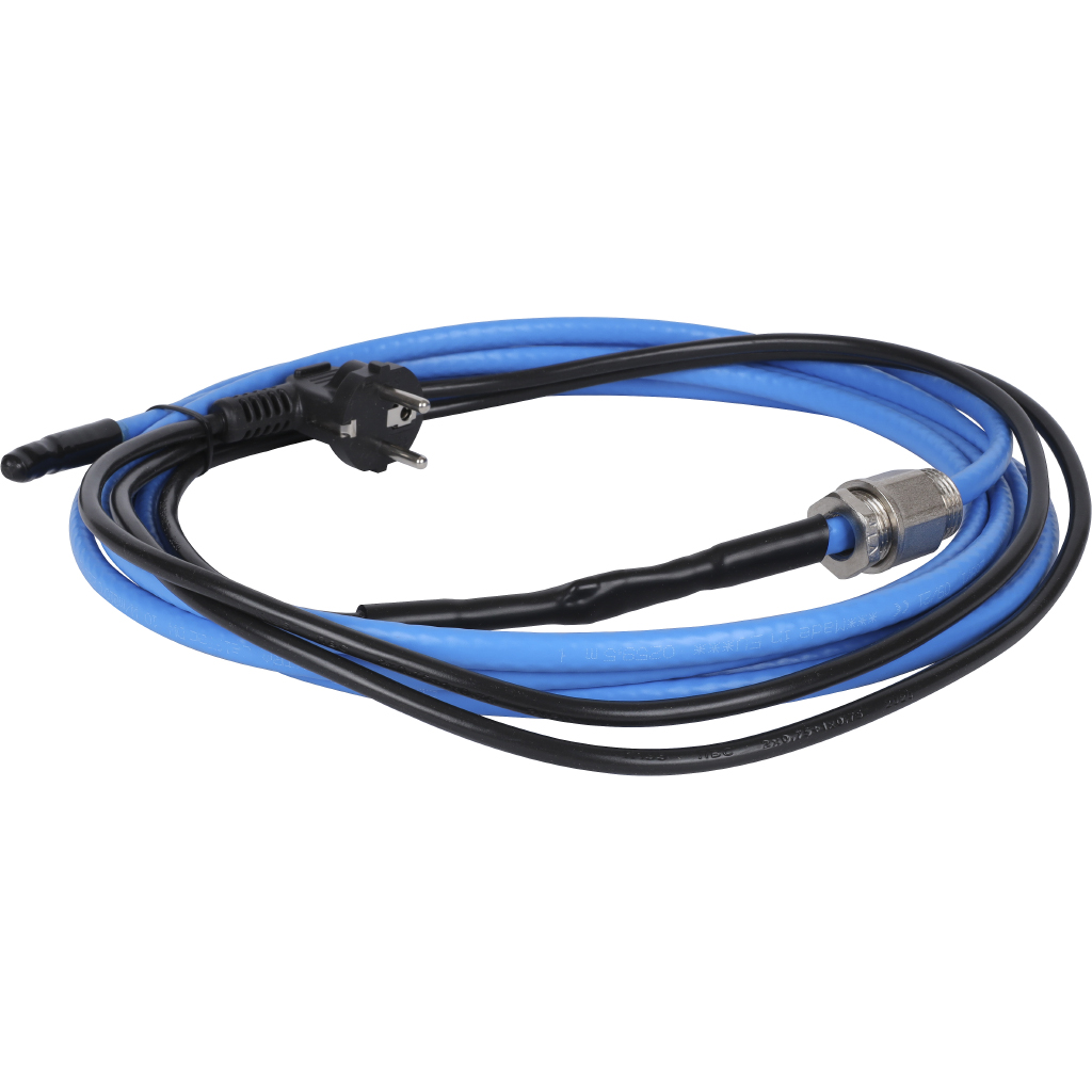 Кабель греющий для ввода в трубу c cальником (SelfTec DW/7) 10 Вт/м, 7 м. Фото 0