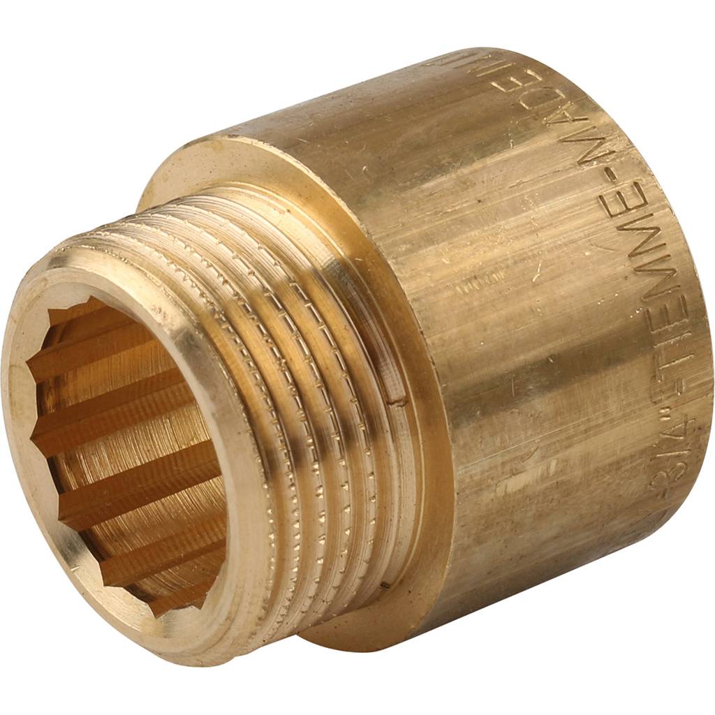 Удлинитель TIEMME HВ 15x3/4 для стальных труб резьбовой. Фото 4