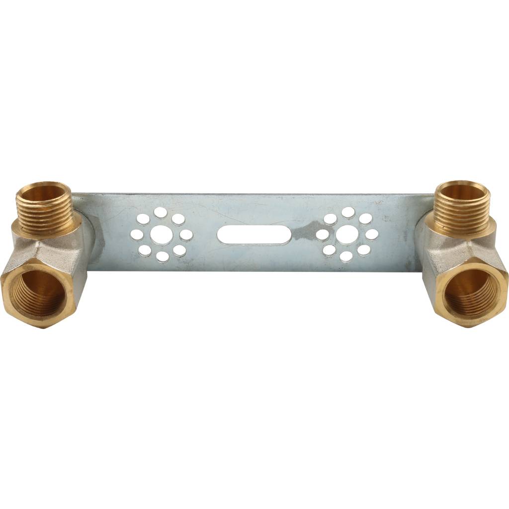 Арматура соединительная + Кронштейн универсальный TIEMME ATT. 1/2 (16) X 1/2 G. Фото 1