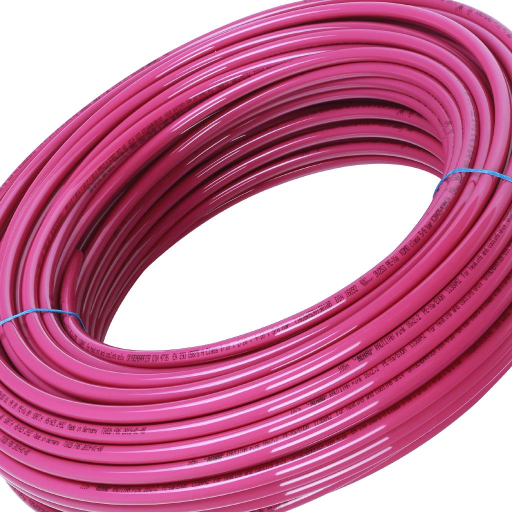 РЕХАУ RAUTITAN PEX pink труба отопительная 16х2,2 мм, бухта 120 м из сшитого полиэтилена. Фото 2