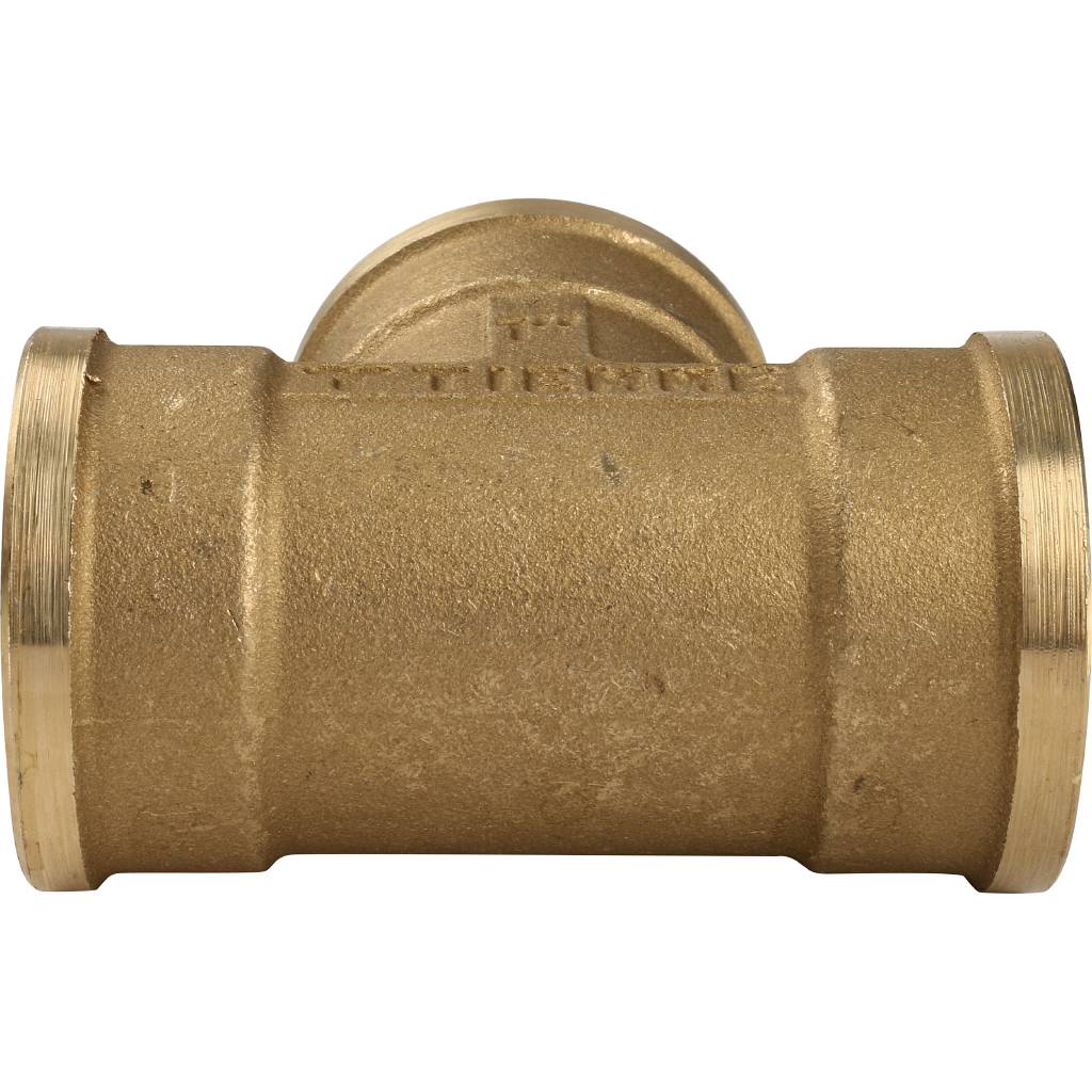 Тройник TIEMME ВВ 1 для стальных труб резьбовой. Фото 2