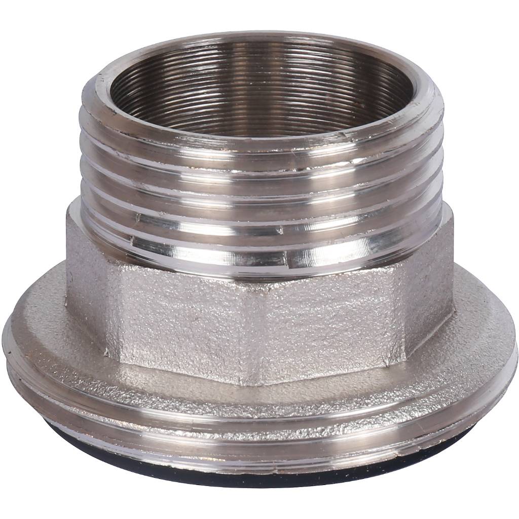 Муфта разъемная с наружной резьбой Политэк 32х1 для полипропиленовых труб под сварку (цвет белый). Фото 8