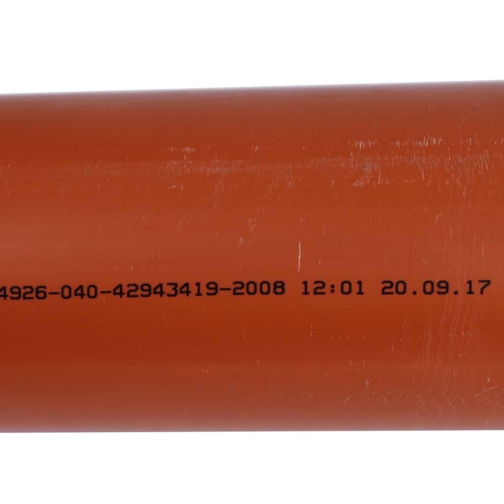 Sinikon НПВХ Труба для нар. канализации D 110 x 3,2 SN4 (Длина: 500 мм). Фото 4