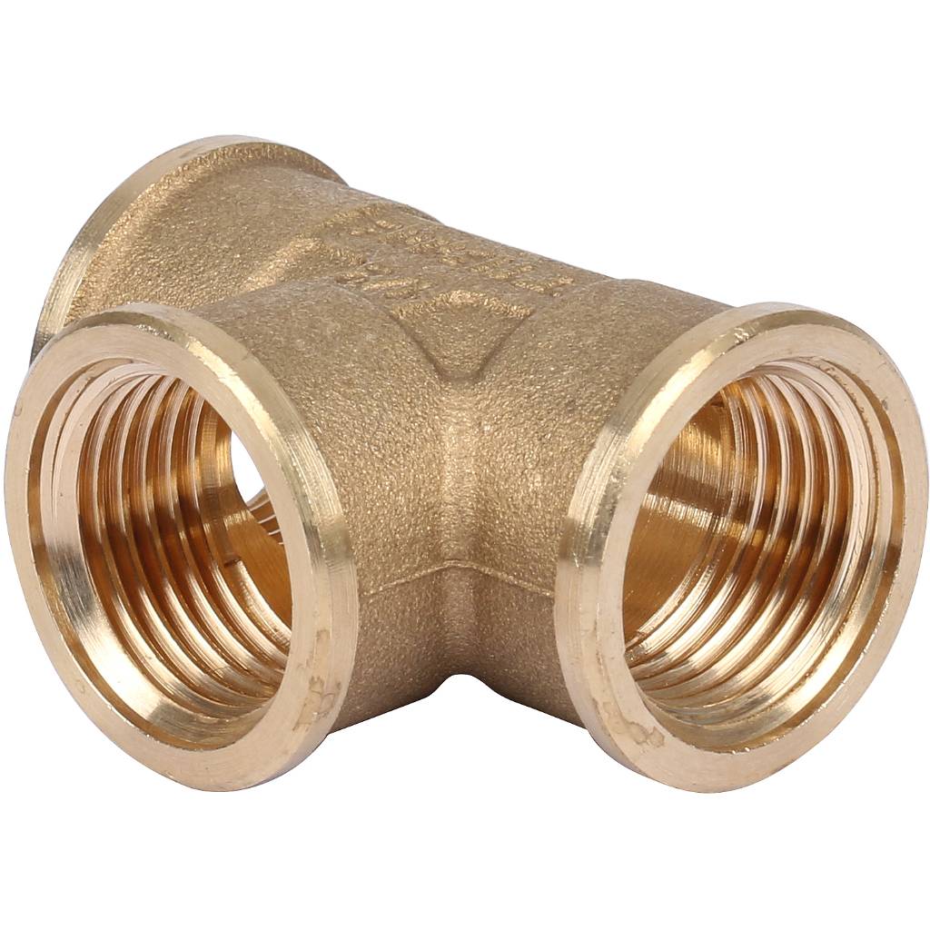 Тройник TIEMME ВВ 1/2 для стальных труб резьбовой