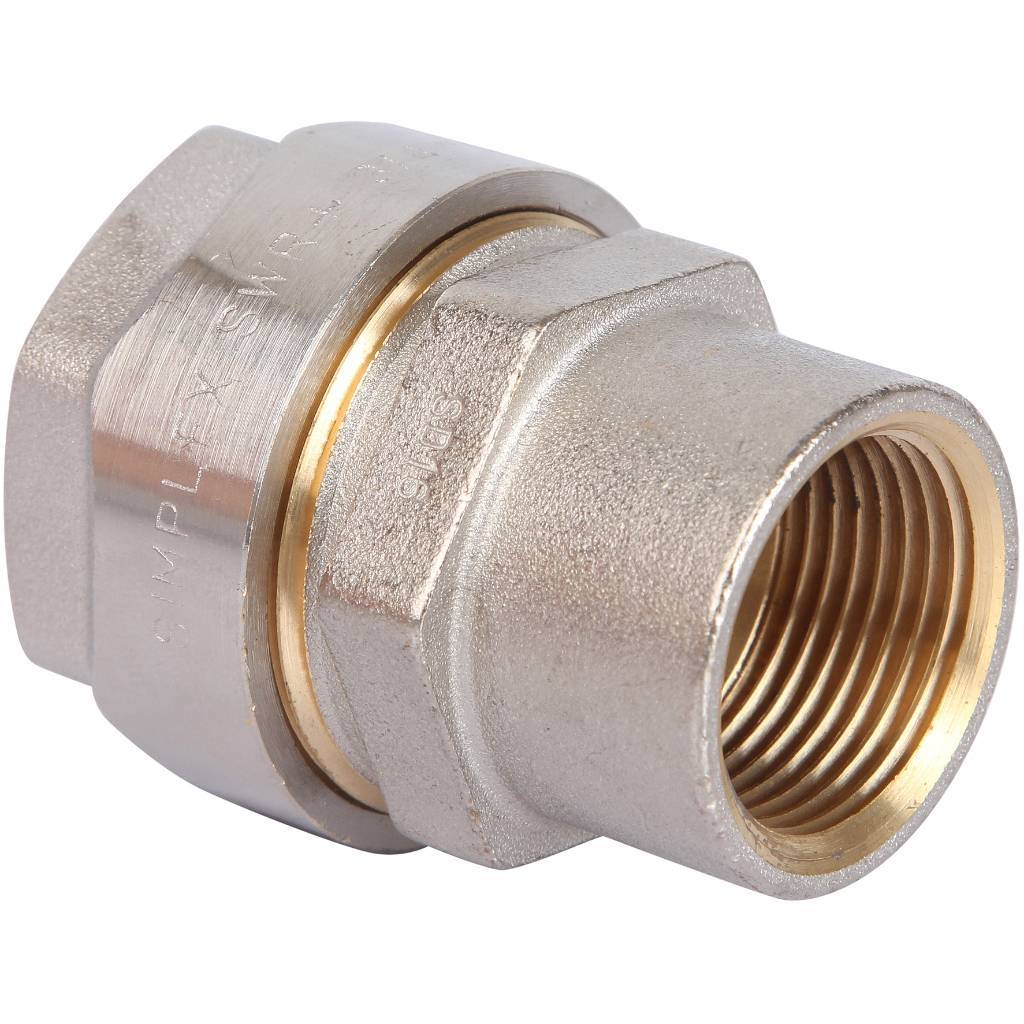 Фитинг Meibes резьбовой латунный Plus для стальных труб 3/4 х3/4 ВР, DVGW