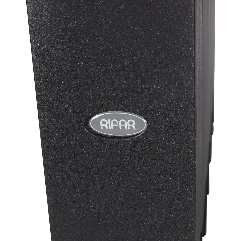 Радиатор биметаллический RIFAR SUPReMO 350 6 секций боковое подключение (цвет: Антрацит). Фото 6