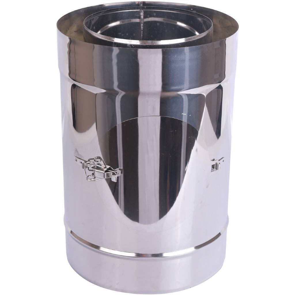 Труба JEREMIAS 250 мм с лючком ревизии ДКВ68 180. Фото 1