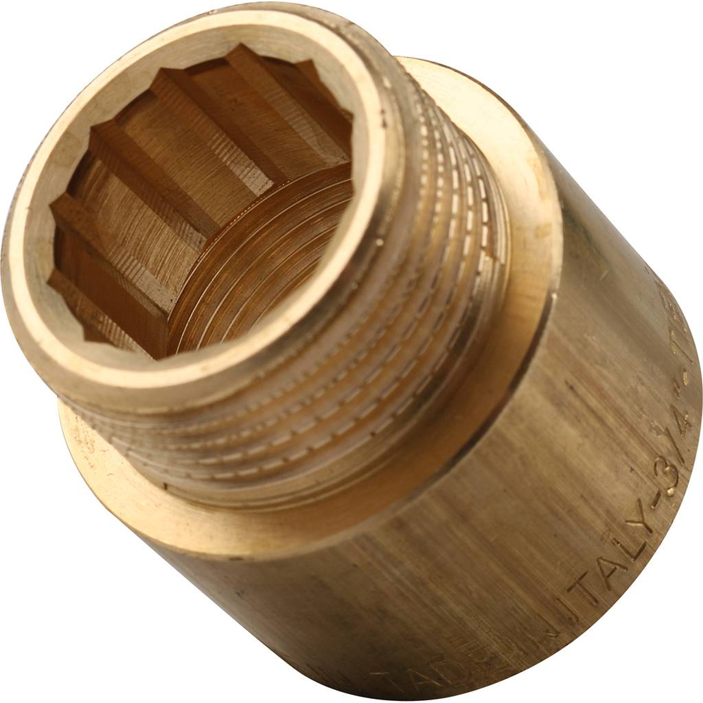 Удлинитель TIEMME HВ 15x3/4 для стальных труб резьбовой. Фото 0