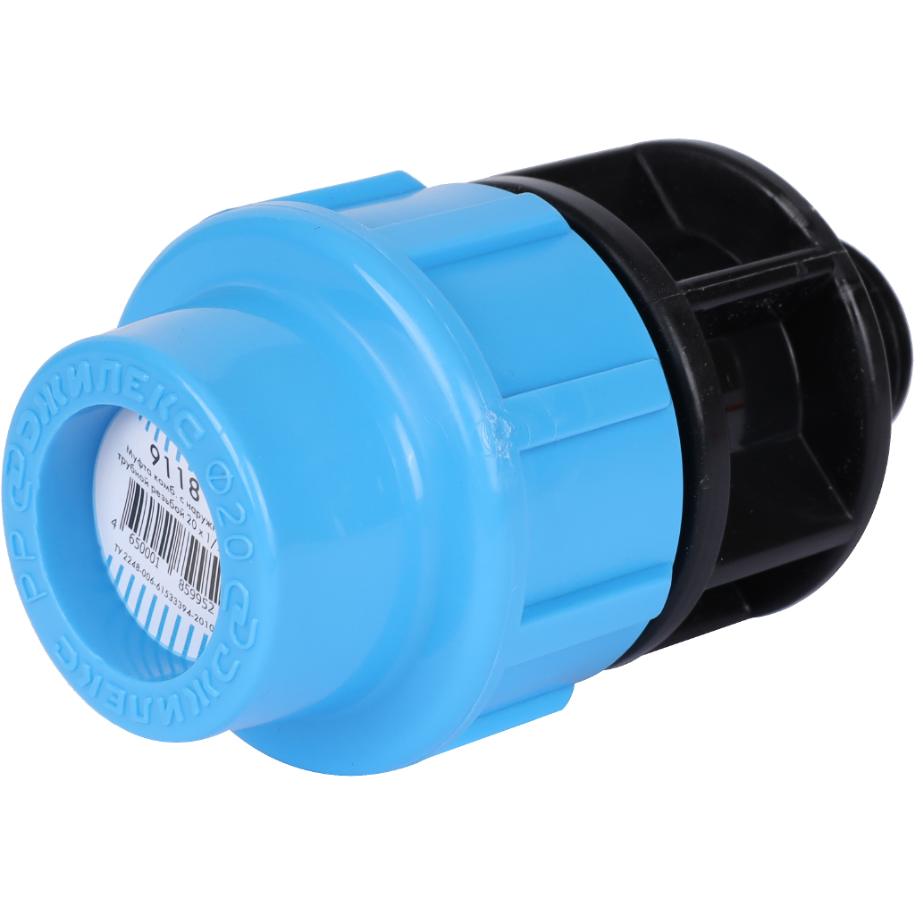 Муфта переходная Джилекс с наружной трубной резьбой 20x1/2