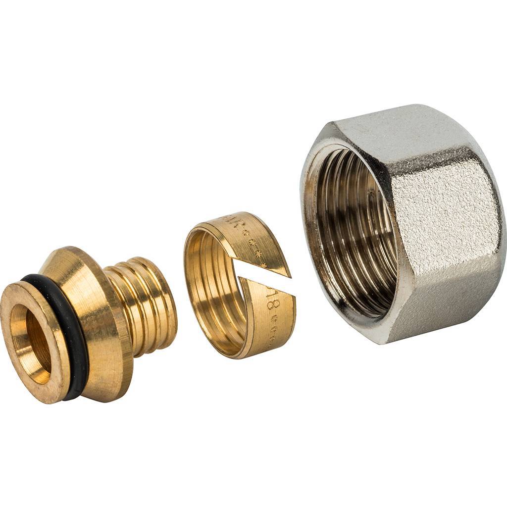 Соединение для пластиковых труб LUXOR TP 98 18 мм х 2 (резьба 3/4 )