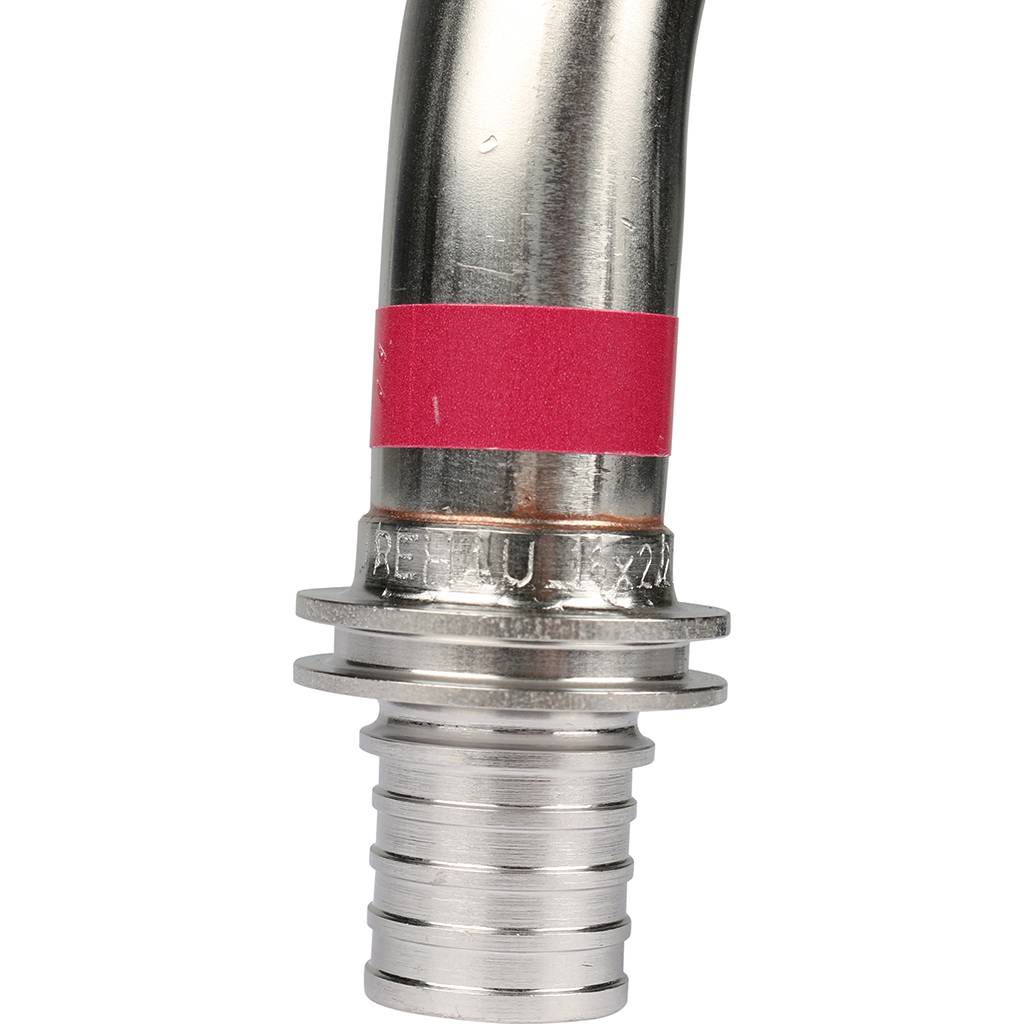 *11096641001 (12662423001,12662421001) РЕХАУ Трубка Г-образная Для подключения  к отопительному прибору 16/250. Фото 3