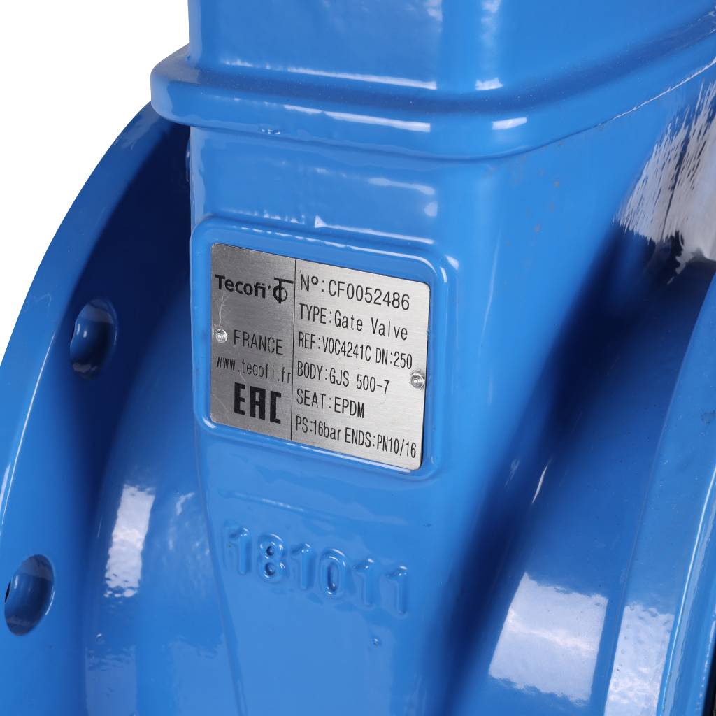Задвижка Tecofi аналог МЗВ VOC4241C Ду250 Ру16. Фото 2